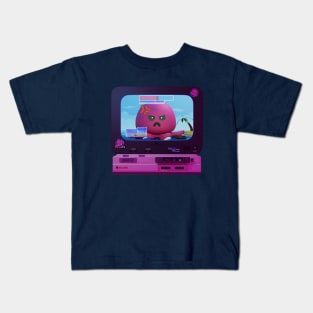 Angry cutetopus RPG Kids T-Shirt